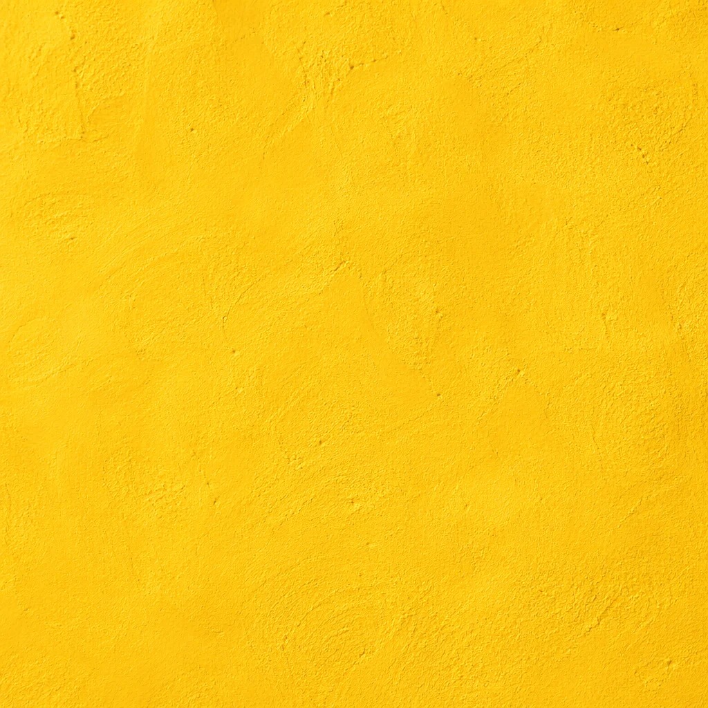 Bright Yellow Textured Wall Background
