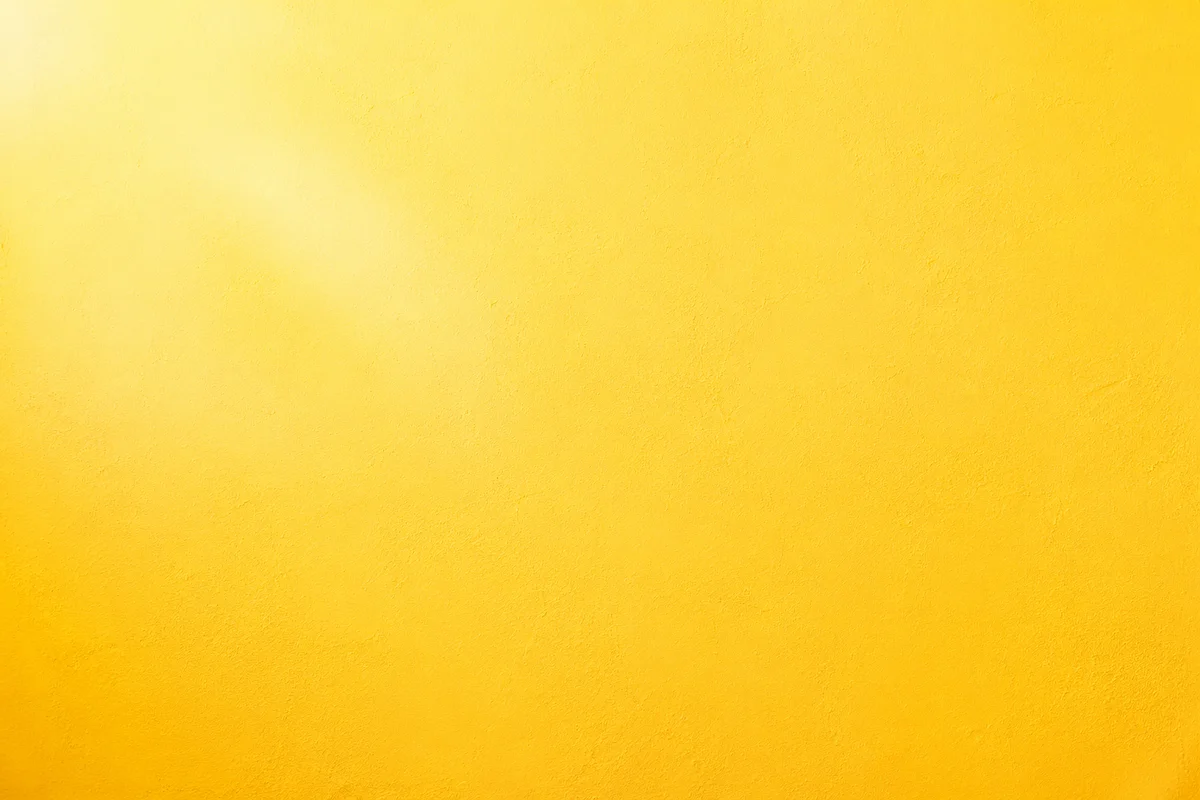 Bright Cheerful Matte Yellow Background