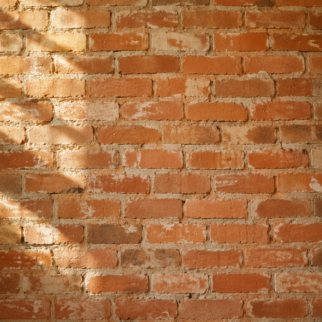 Rustic Red Brick Wall Texture Background