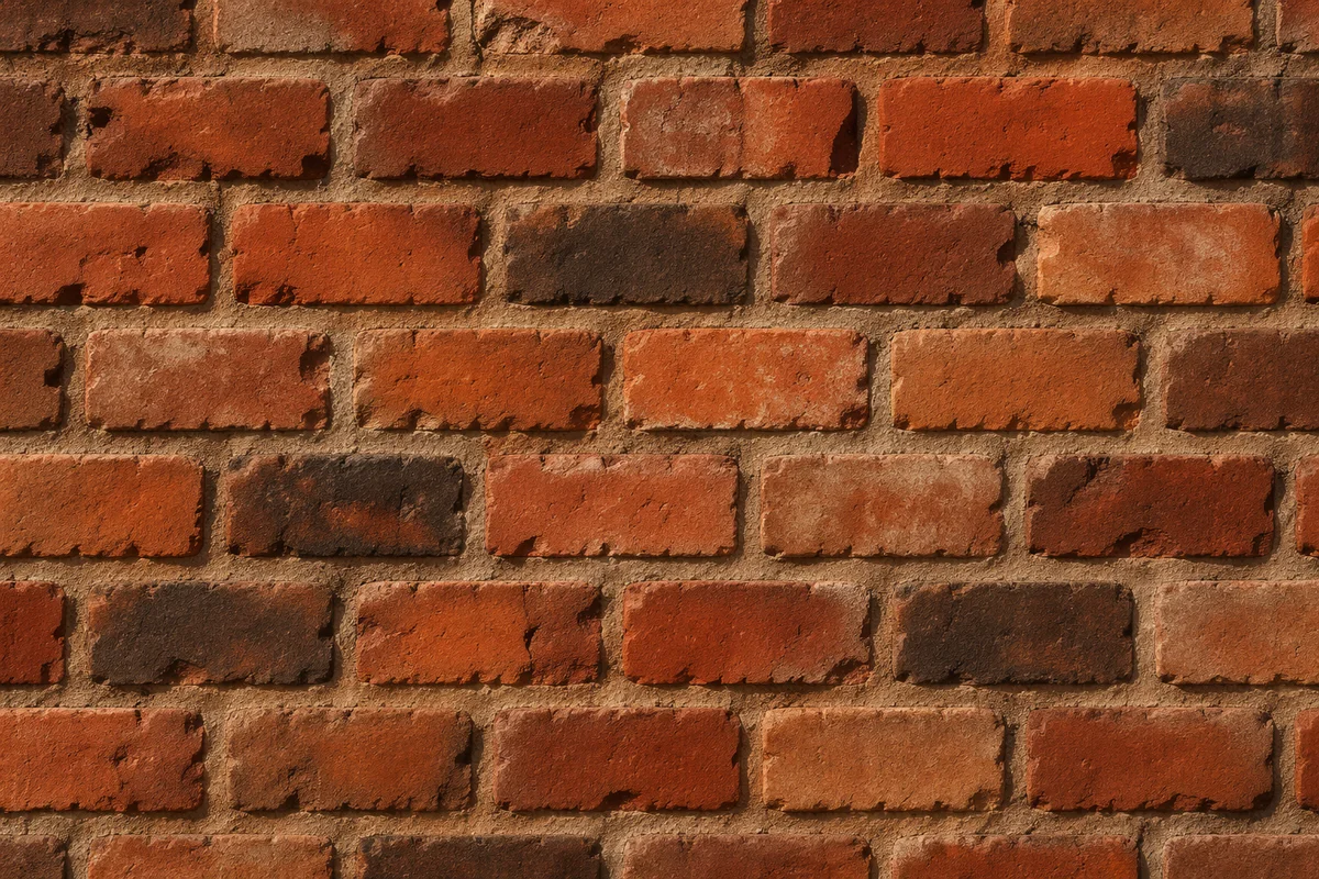 Rustic Exposed Red Brick Wall Texture