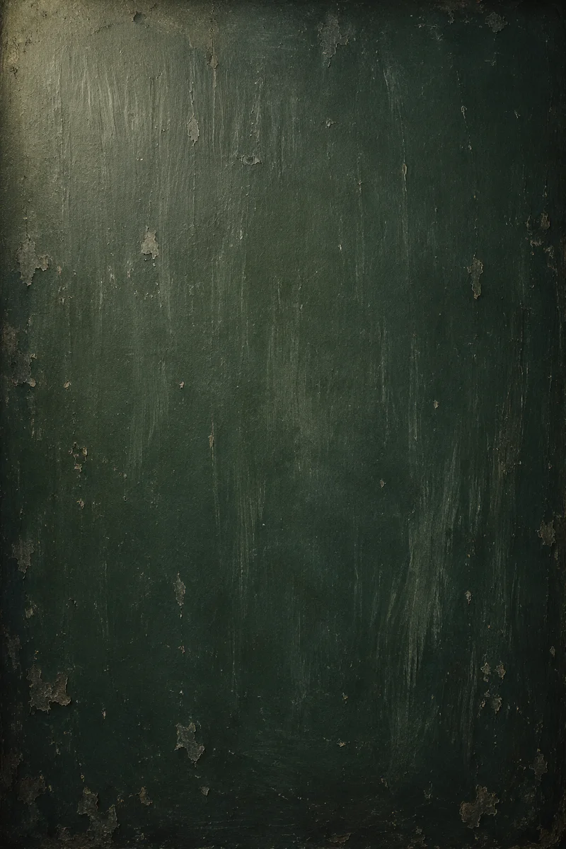 Aged Dark Green Chalkboard Texture Background