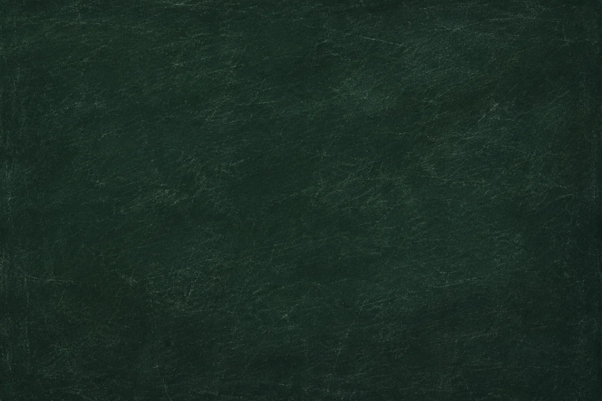 Blank Dark Green Chalkboard Texture Background