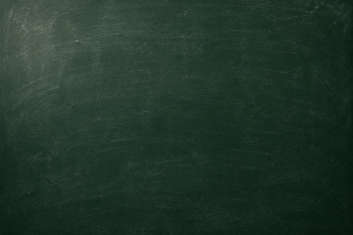 Blank Dark Green Chalkboard Texture Background