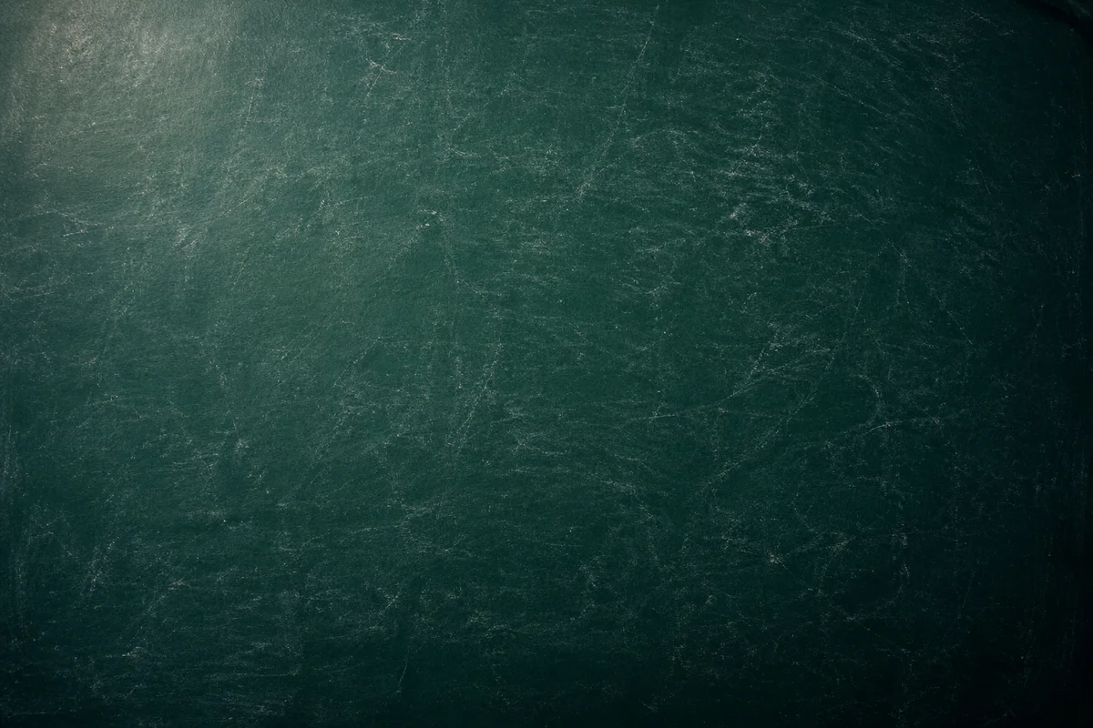 Blank Dark Green Chalkboard Texture Background