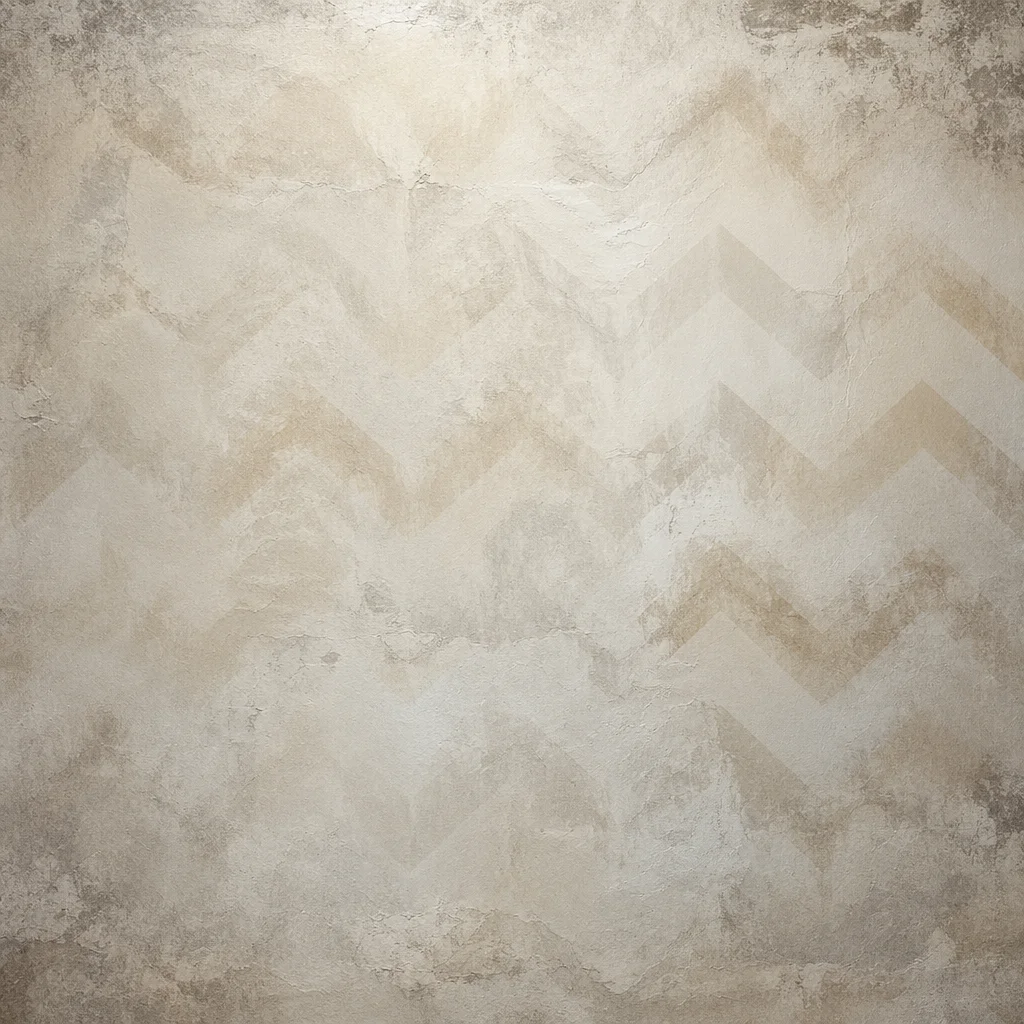 Neutral Chevron Plaster Wall Background