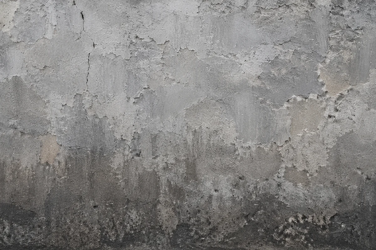 Weathered Grey Concrete Wall Texture Background