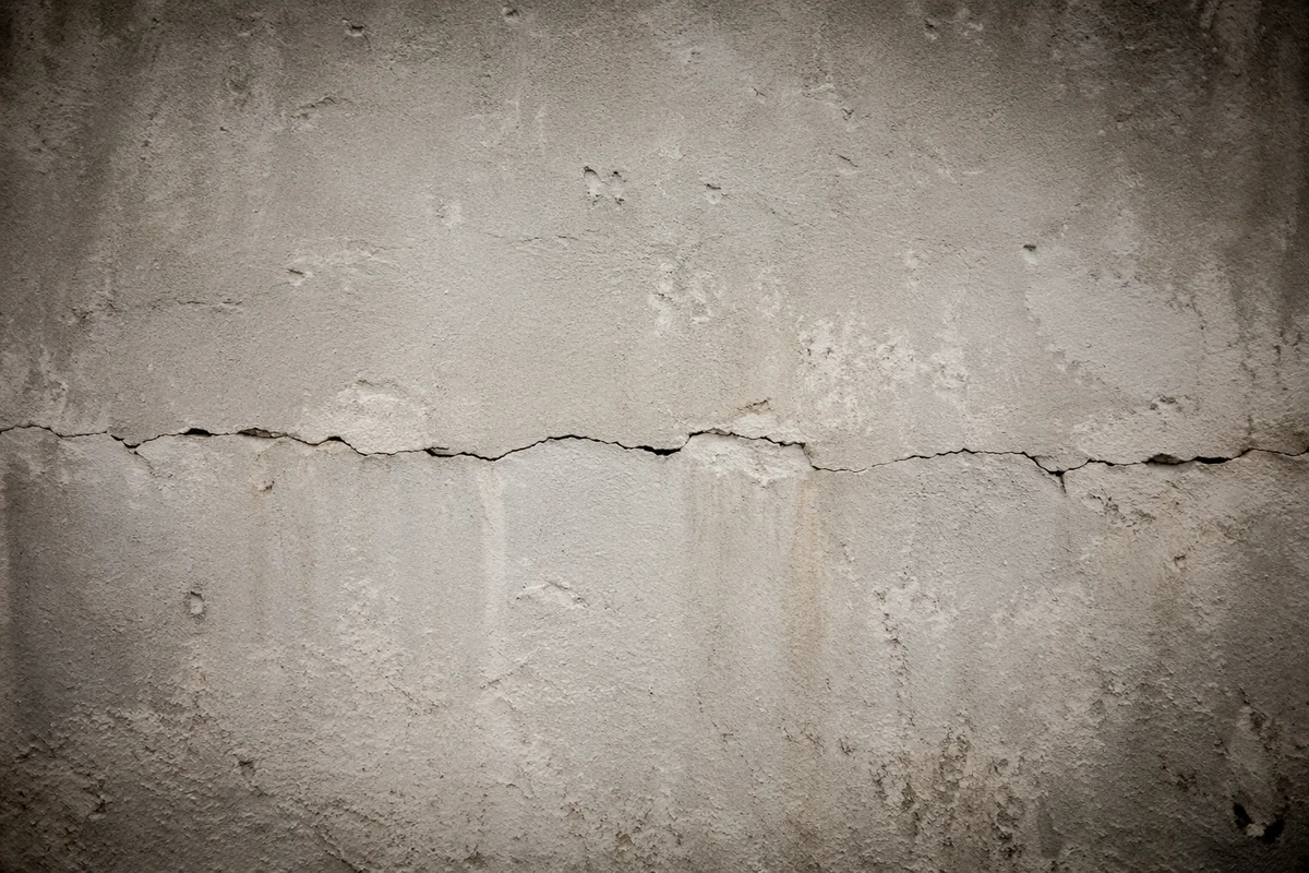 Aged Grey Concrete Wall Grunge Background