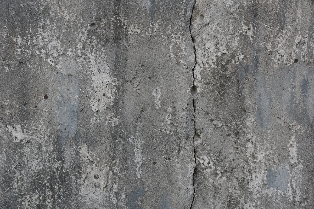 Weathered Gray Concrete Wall Texture Background