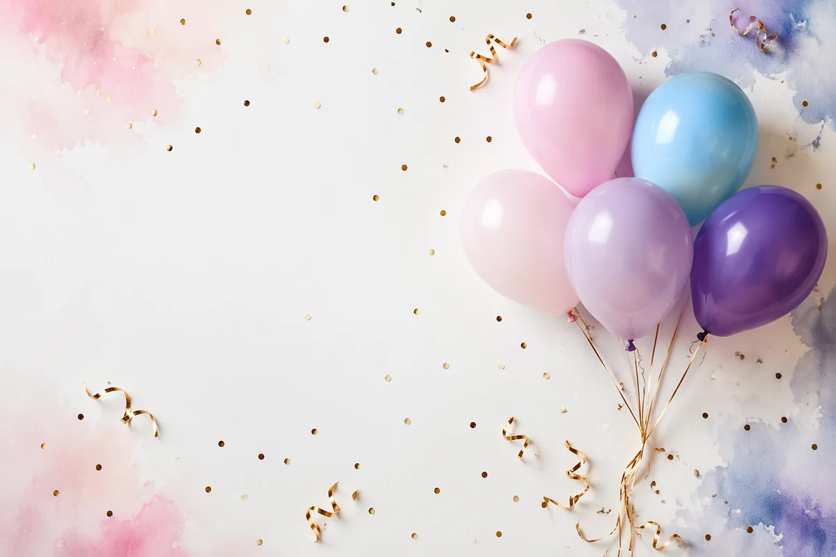 Elegant Gold Confetti Celebration Background