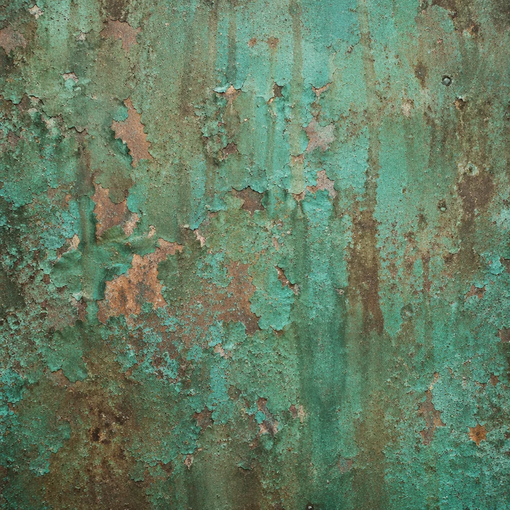 Aged Copper Patina Green Texture Background