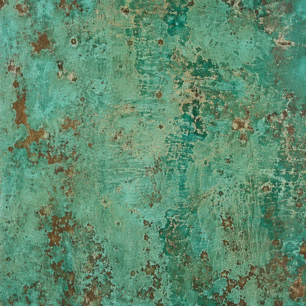 Aged Copper Patina Green Texture Background