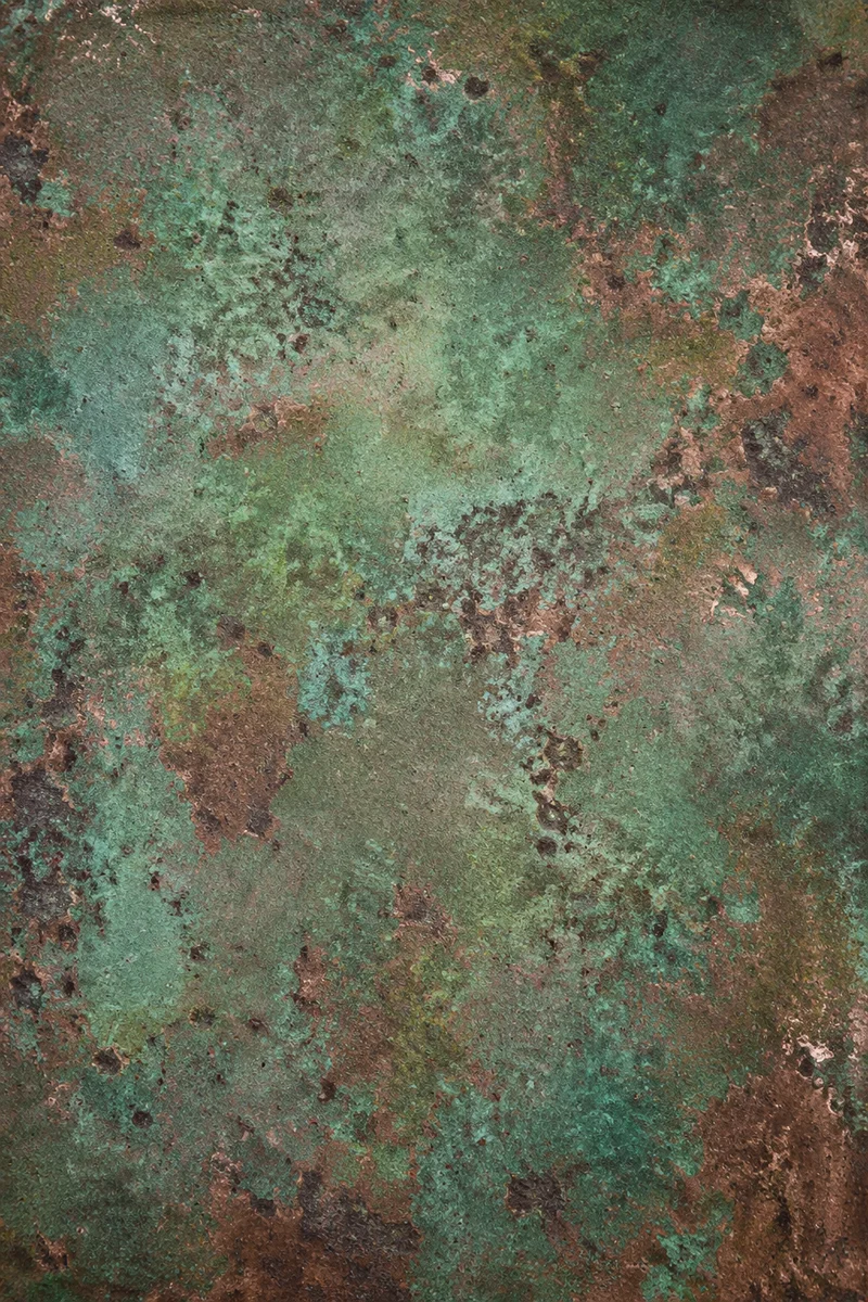 Aged Copper Verdigris Patina Texture