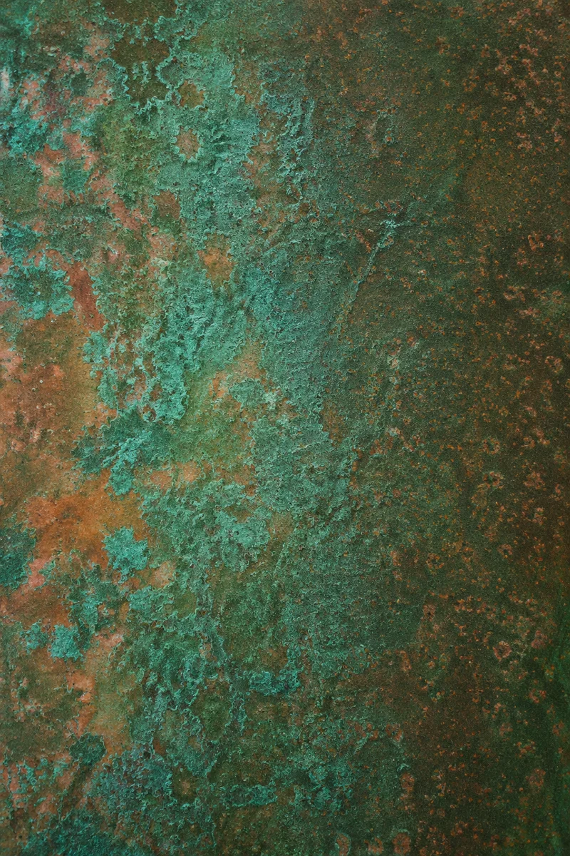 Aged Copper Patina Green Texture Background