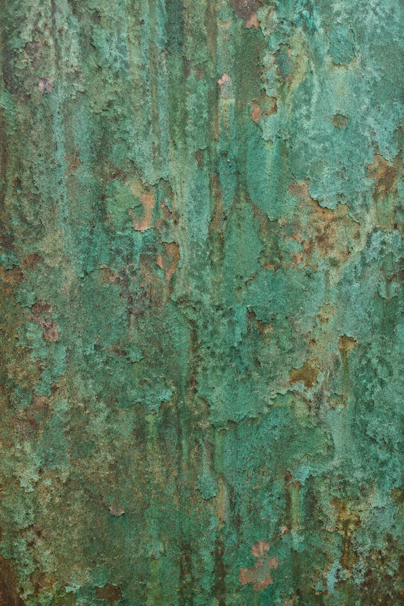 Aged Copper Patina Texture Background