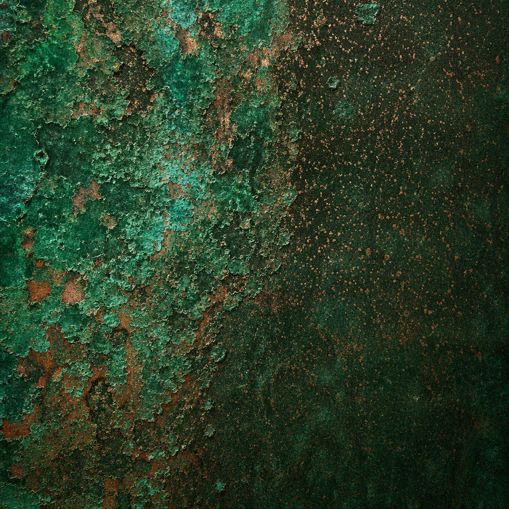Aged Copper Patina Green Texture Background