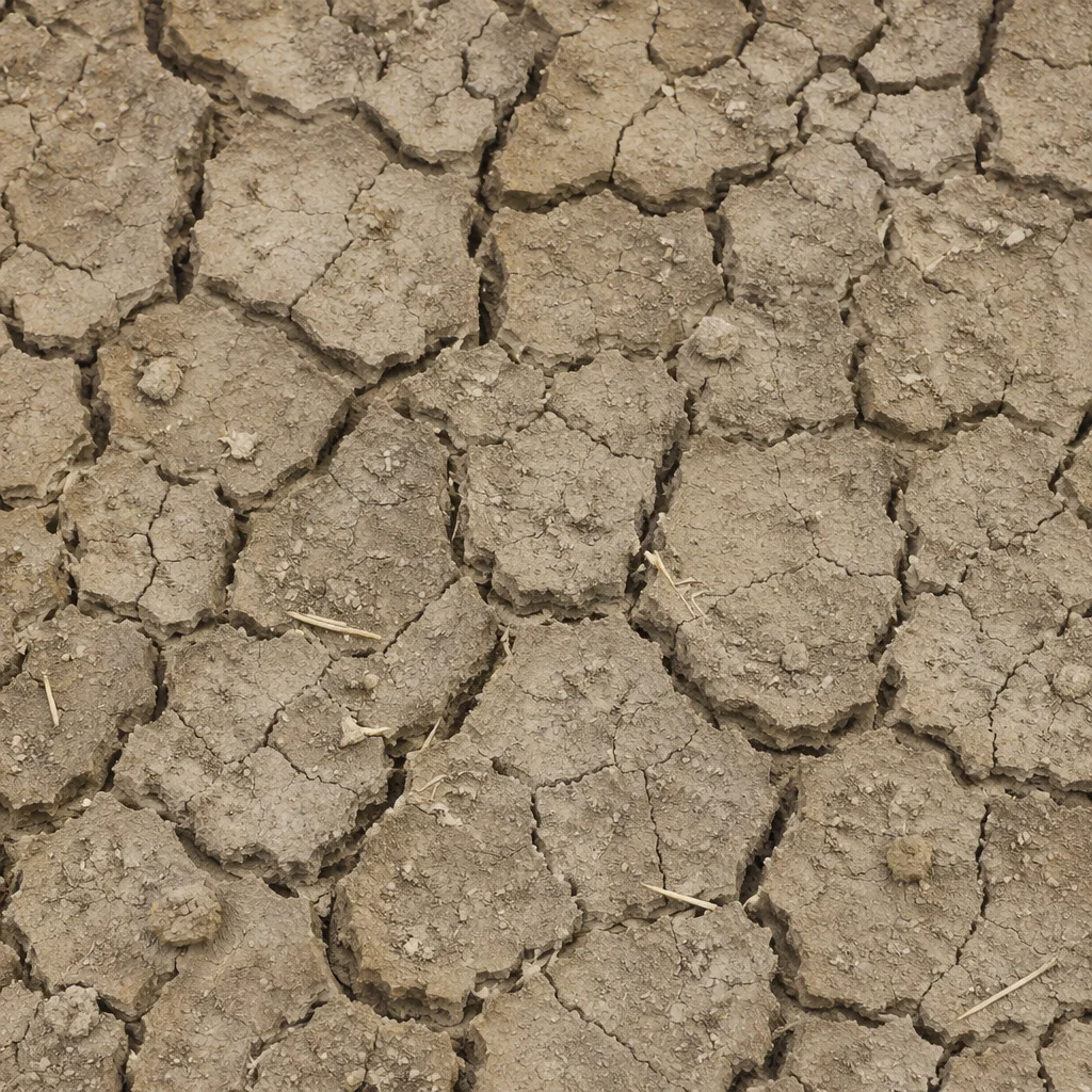 Cracked Desert Mud Earth Texture Background