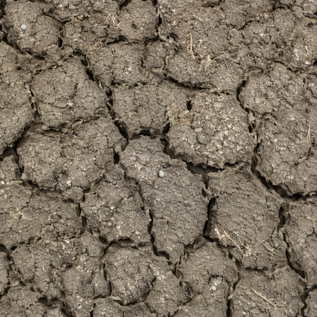 Photorealistic Cracked Desert Mud Texture