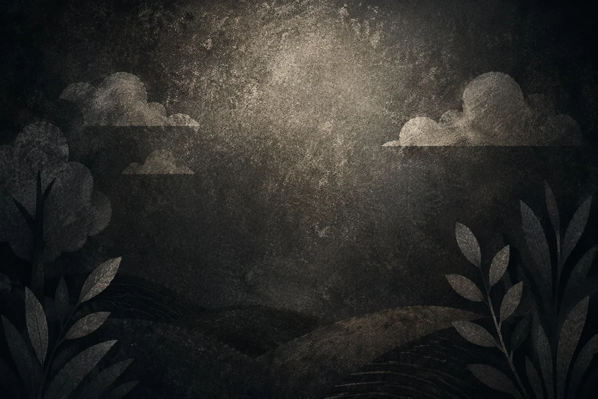 Dark Charcoal Moody Textured Background