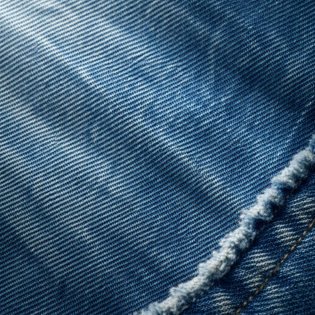Blue Denim Twill Texture Background