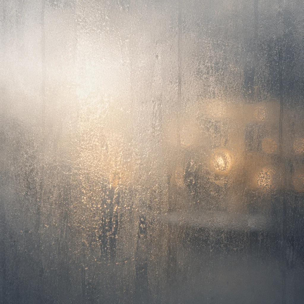 Pale Morning Light Through Frosted Glass