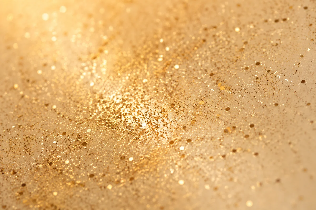 Golden Glitter Celebration Background Texture