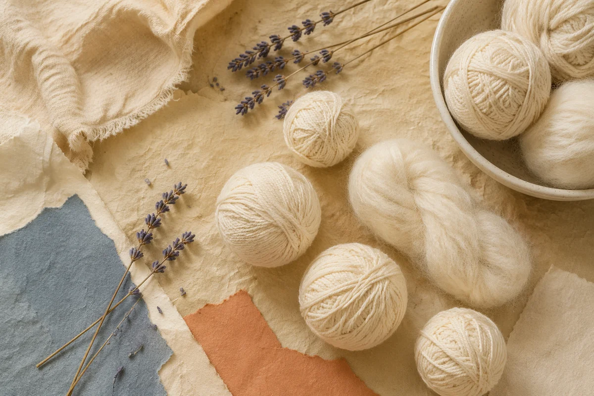 Brown Kraft Paper Yarn Craft Background