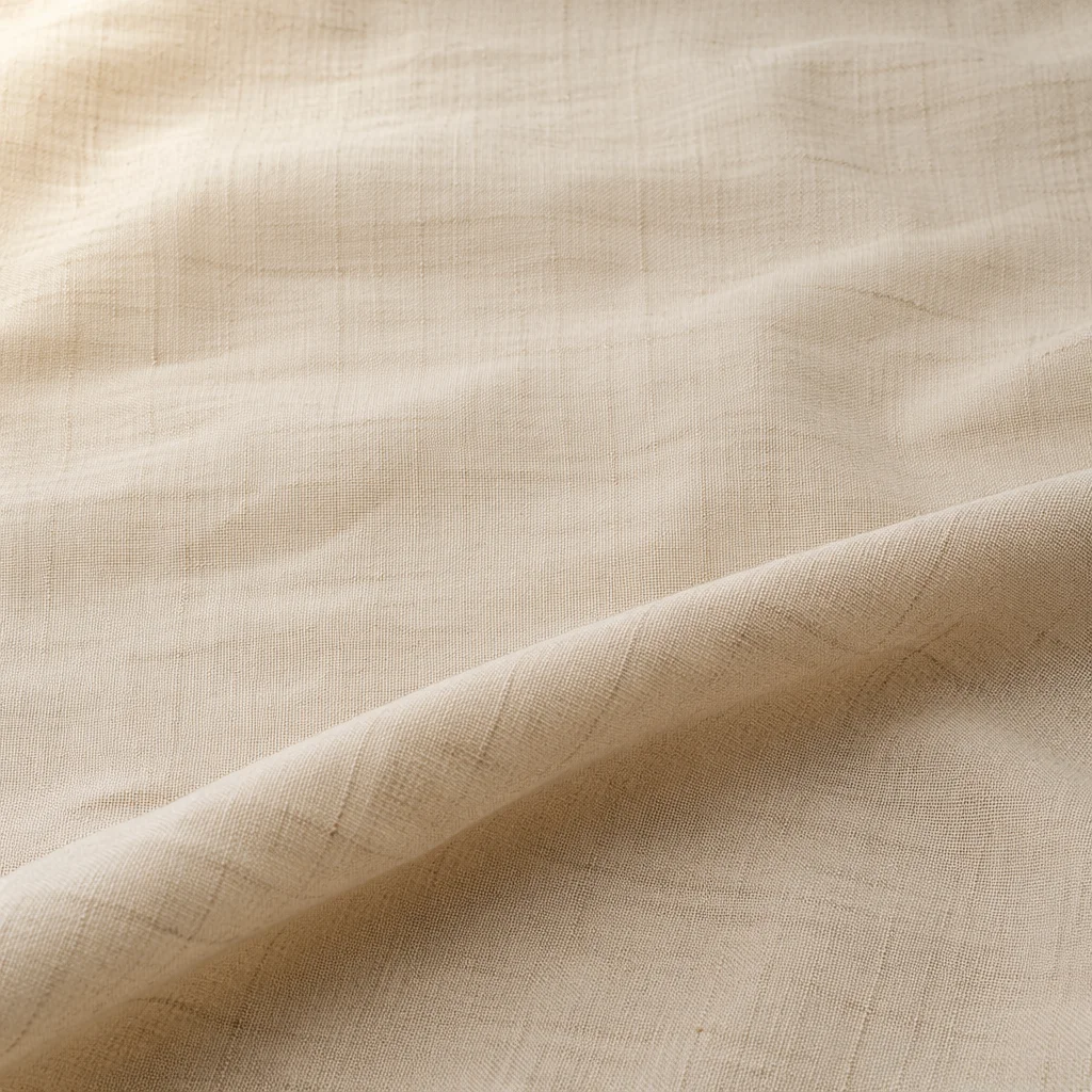 Neutral Beige Linen Texture Background