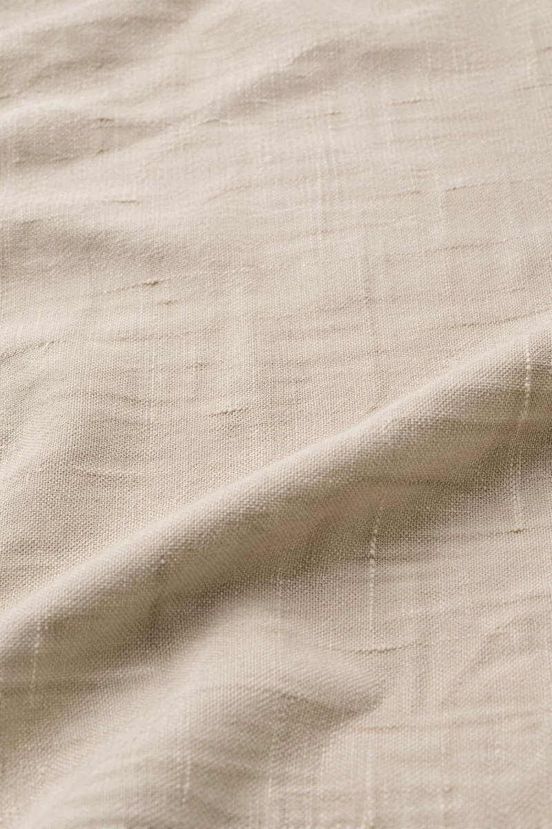 Neutral Beige Linen Texture Background