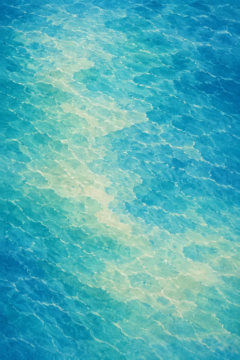 Turquoise Ocean Ripple Background Texture