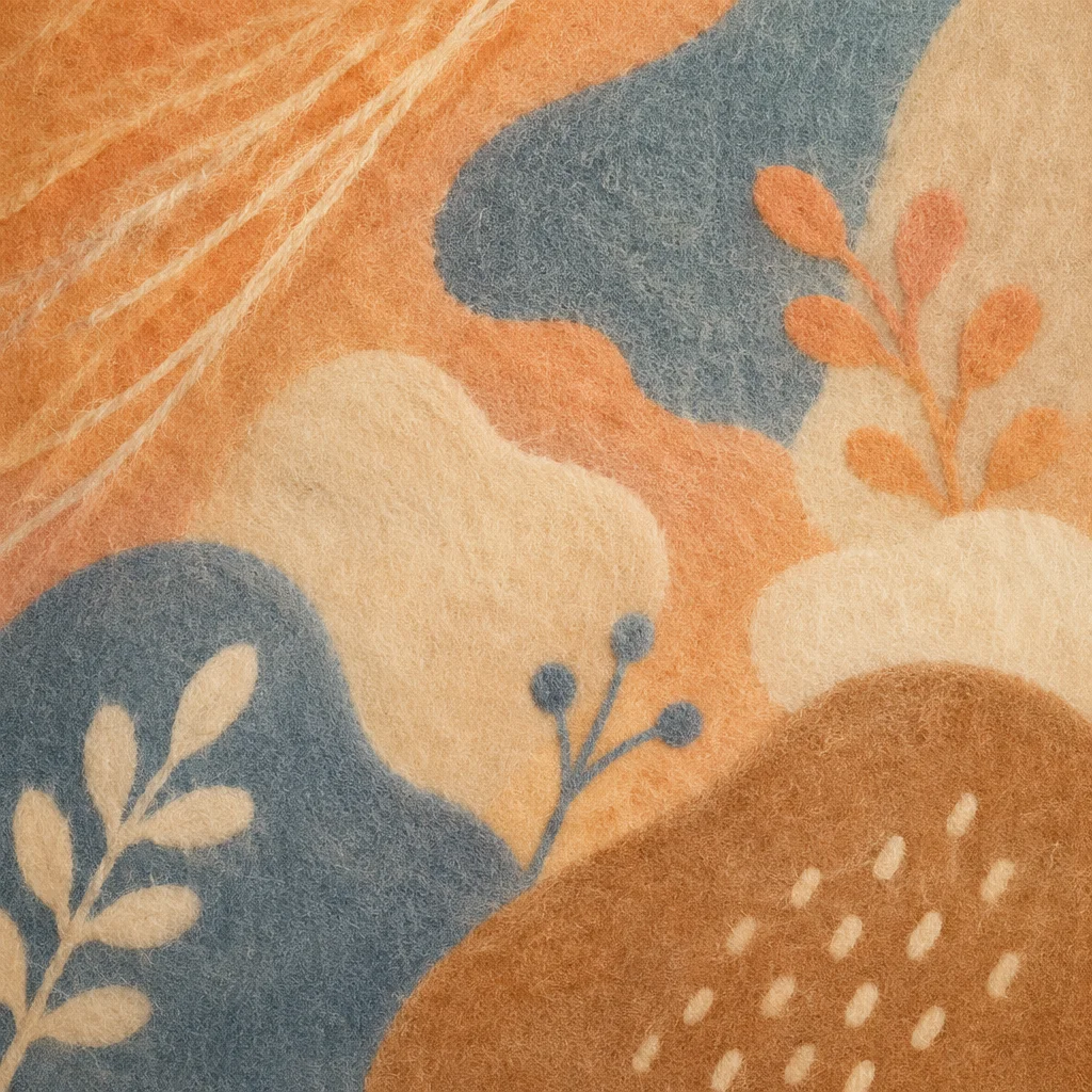 Soft Peach Velvet Macro Texture