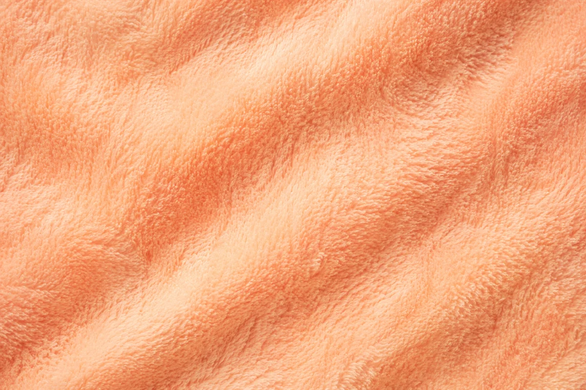 Soft Peach Velvet Texture Background