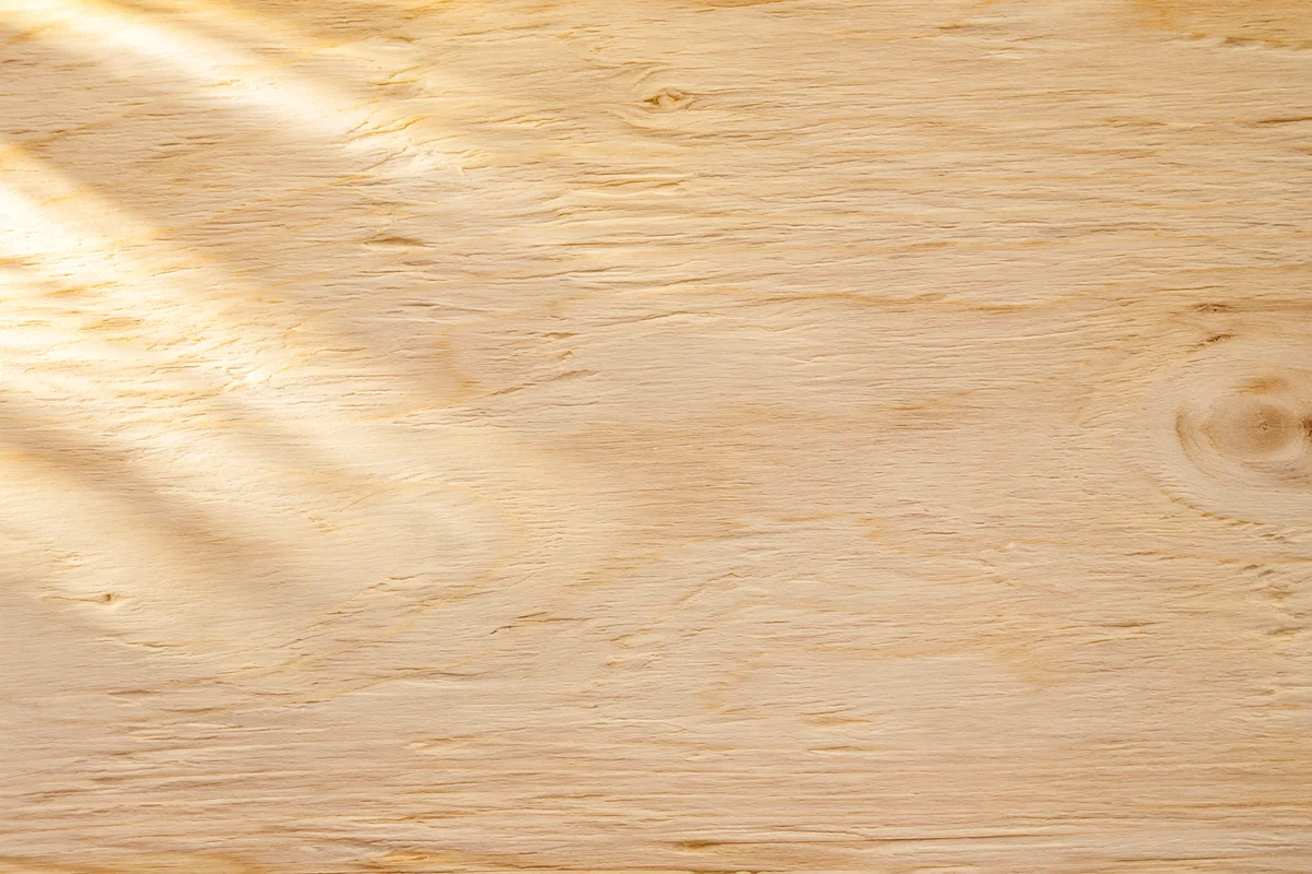 Light Plywood Panel Natural Wood Grain