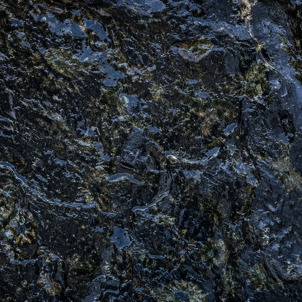 Dark Polished Granite Texture Background
