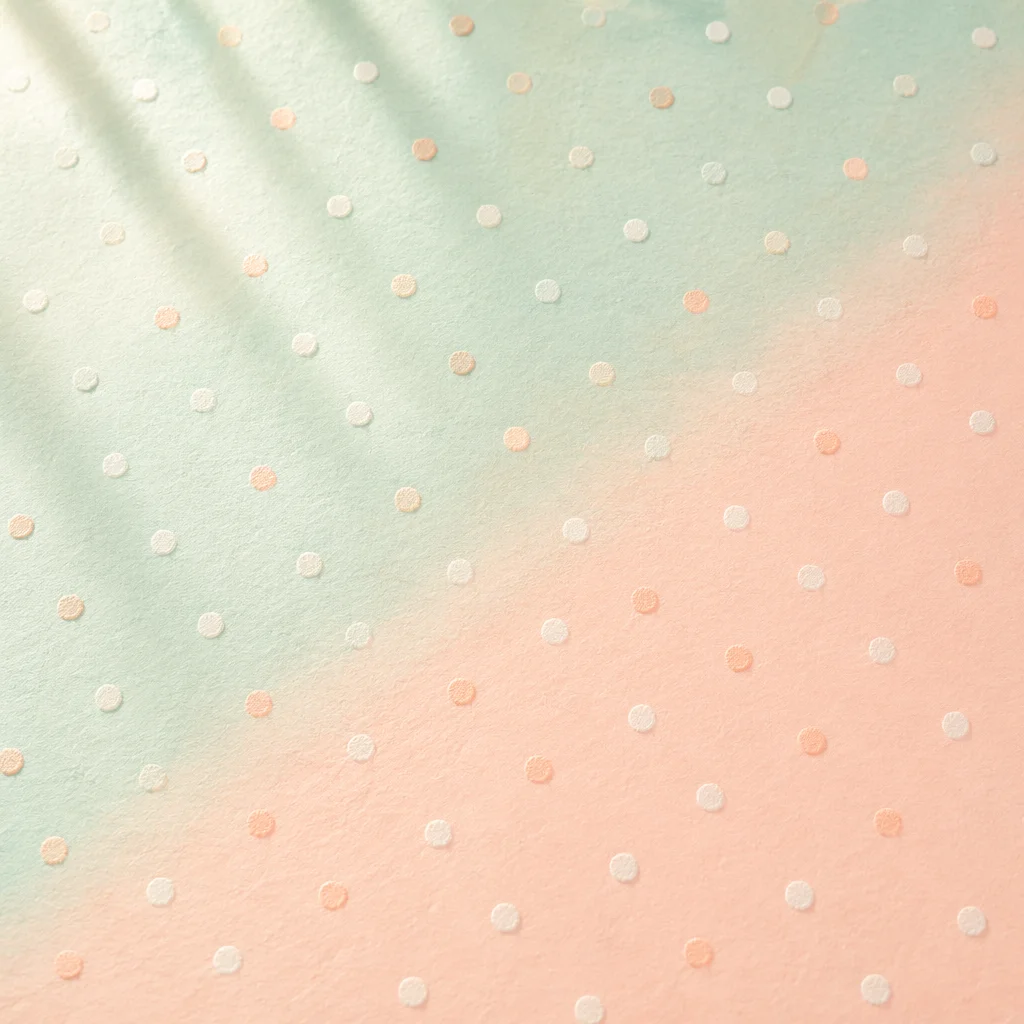 Pastel Polka Dot Paper Texture Background