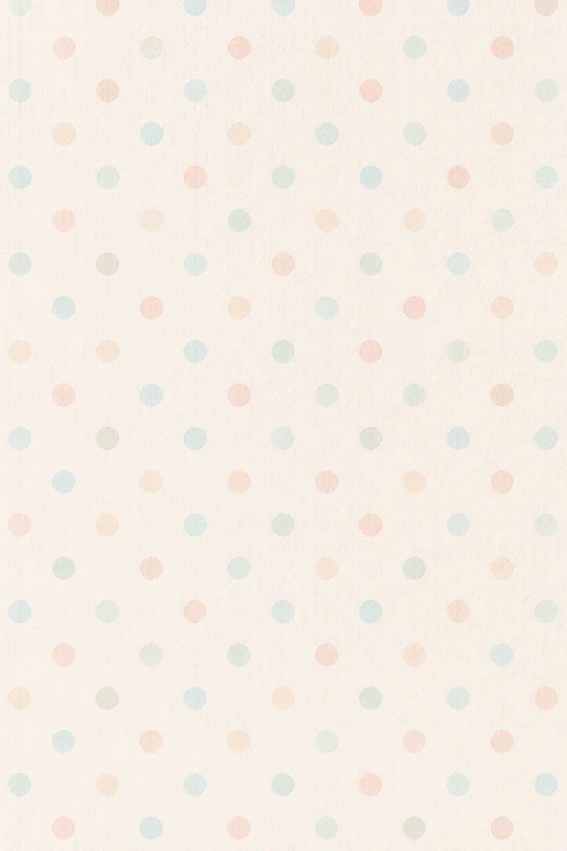 Pastel Tiny Polka Dot Folk Pattern
