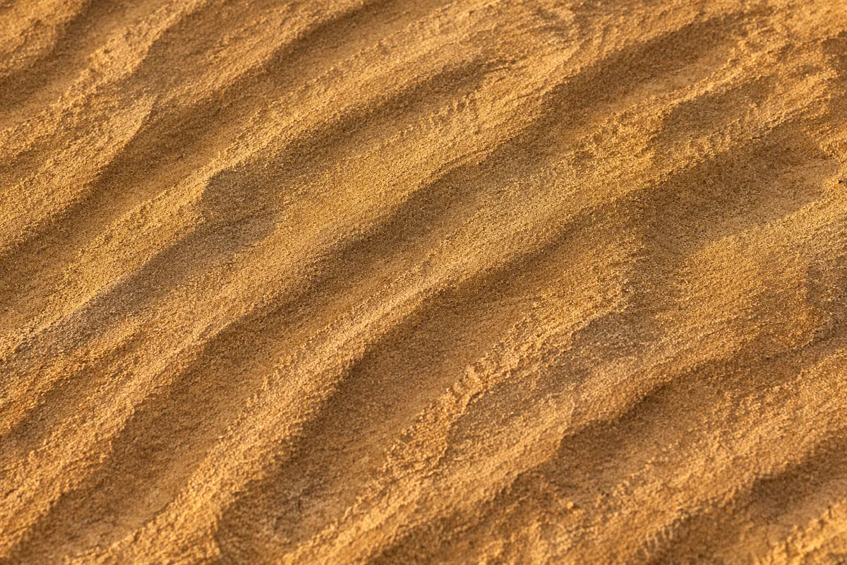 Warm Golden Beach Sand Texture