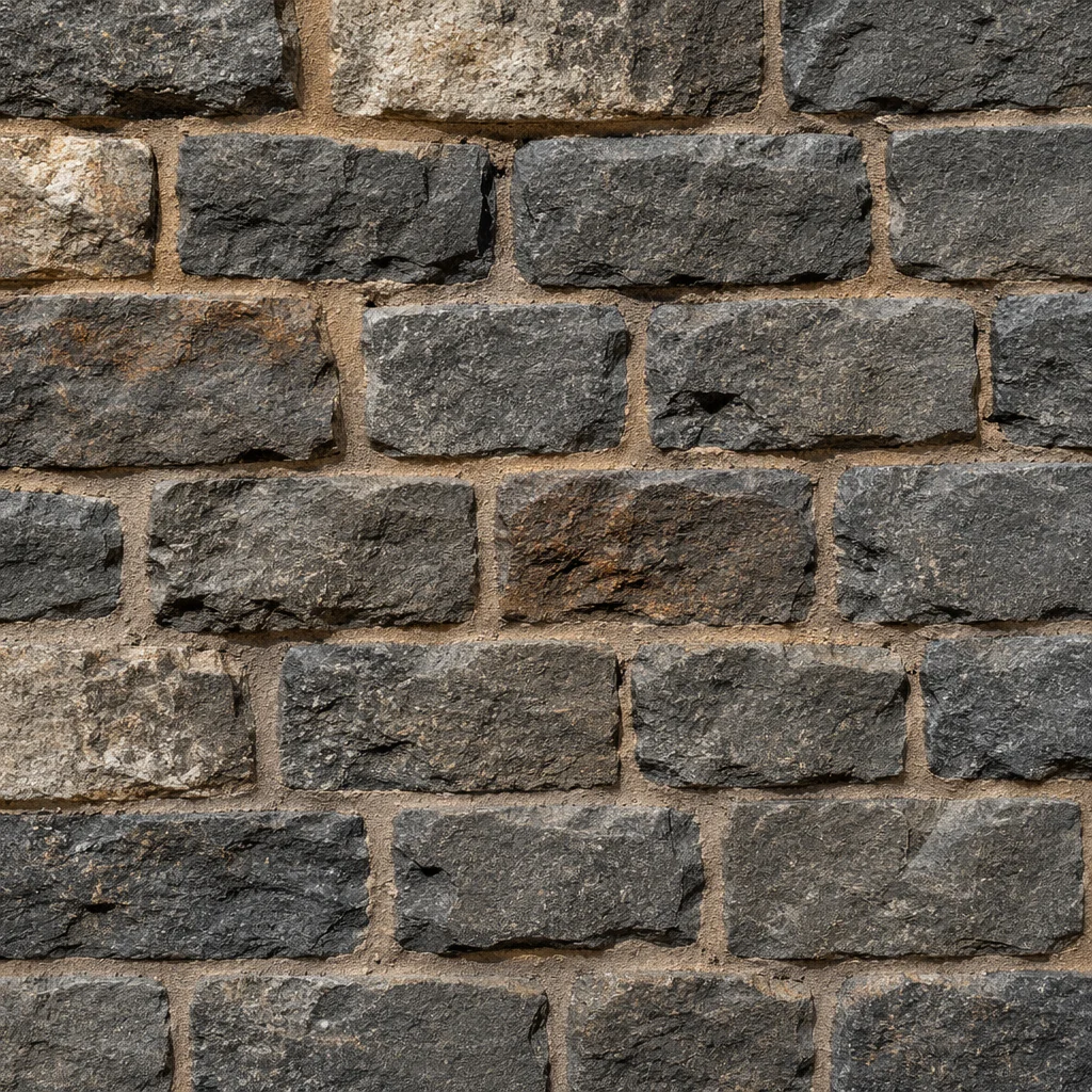 Dark Gray Slate Stone Wall Texture