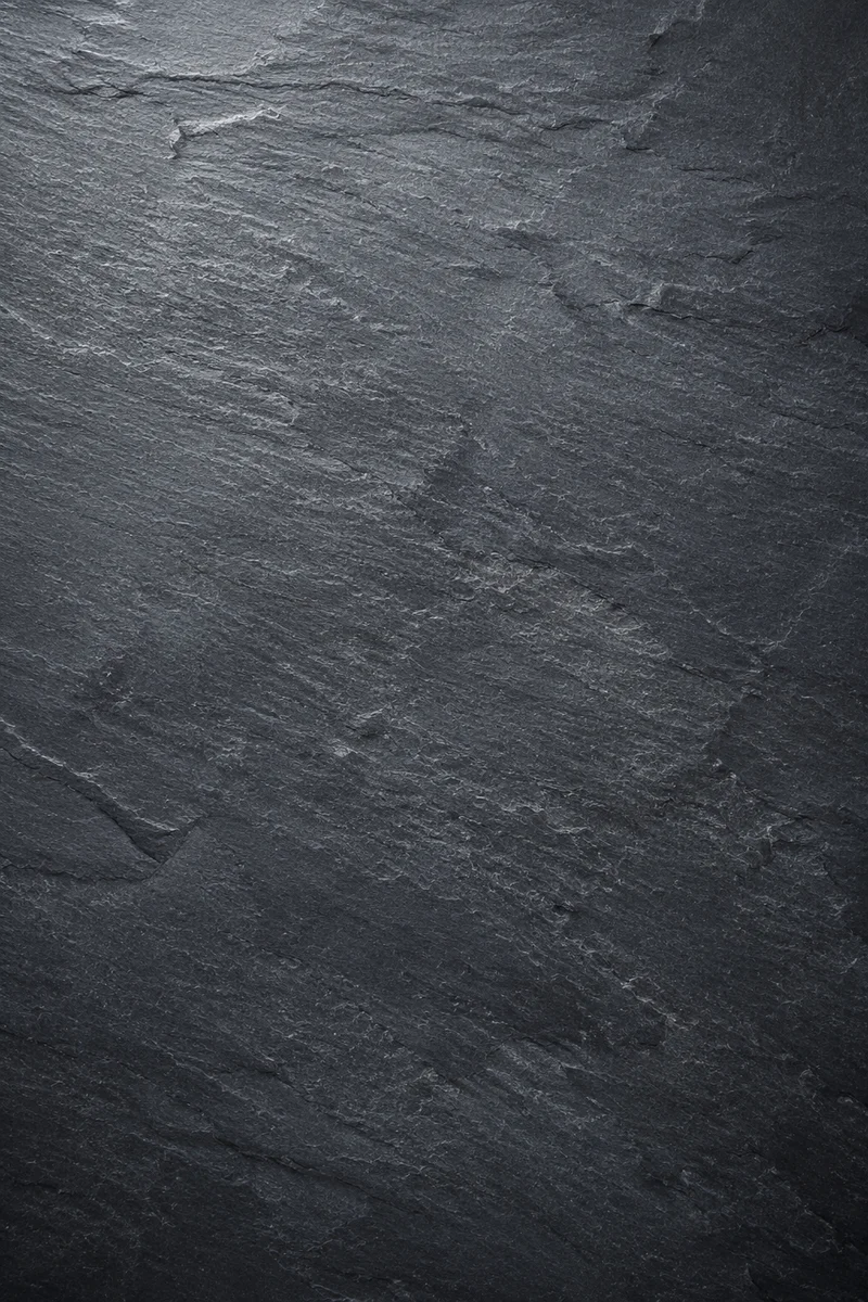 Smooth Dark Gray Slate Stone Background
