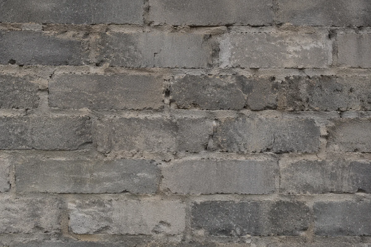 Rustic Gray Stacked Stone Wall Texture