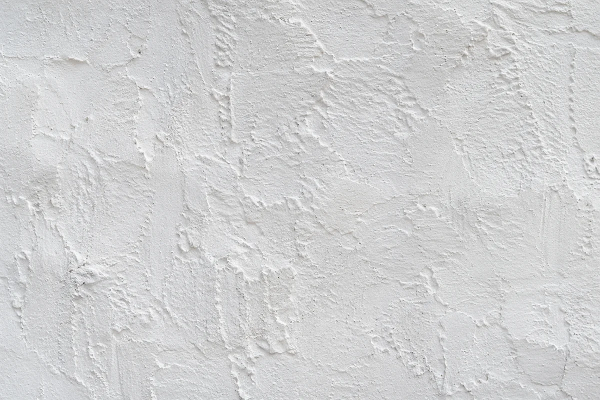 White Mediterranean Stucco Wall Texture