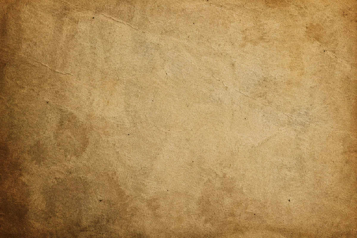 Aged Yellowed Vintage Paper Texture