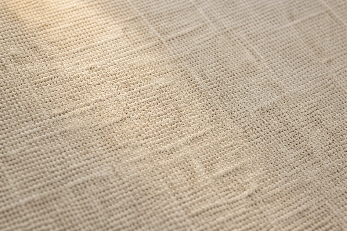 Neutral Woven Linen Placemat Background Texture