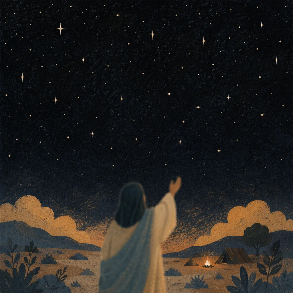 Abraham Under Stars of God's Promise