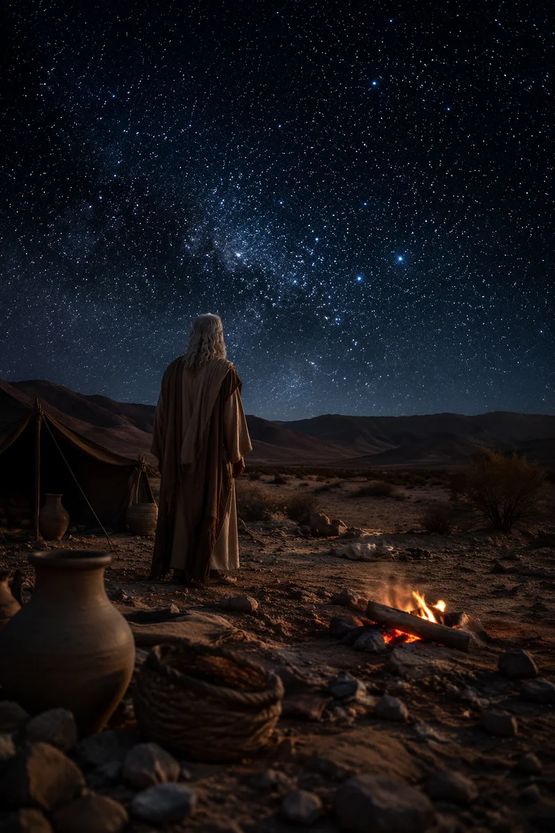 Abraham Beneath the Promised Stars