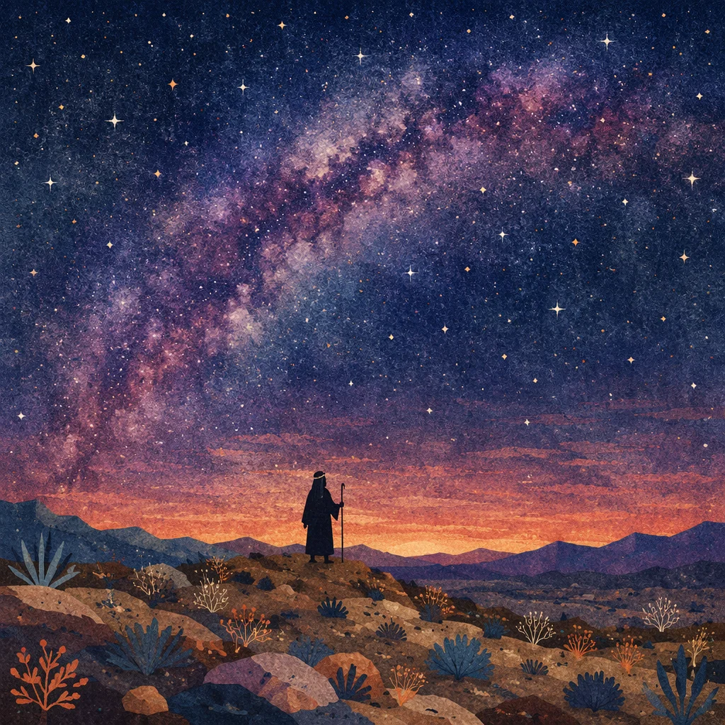 Abraham Beneath Countless Promise Stars