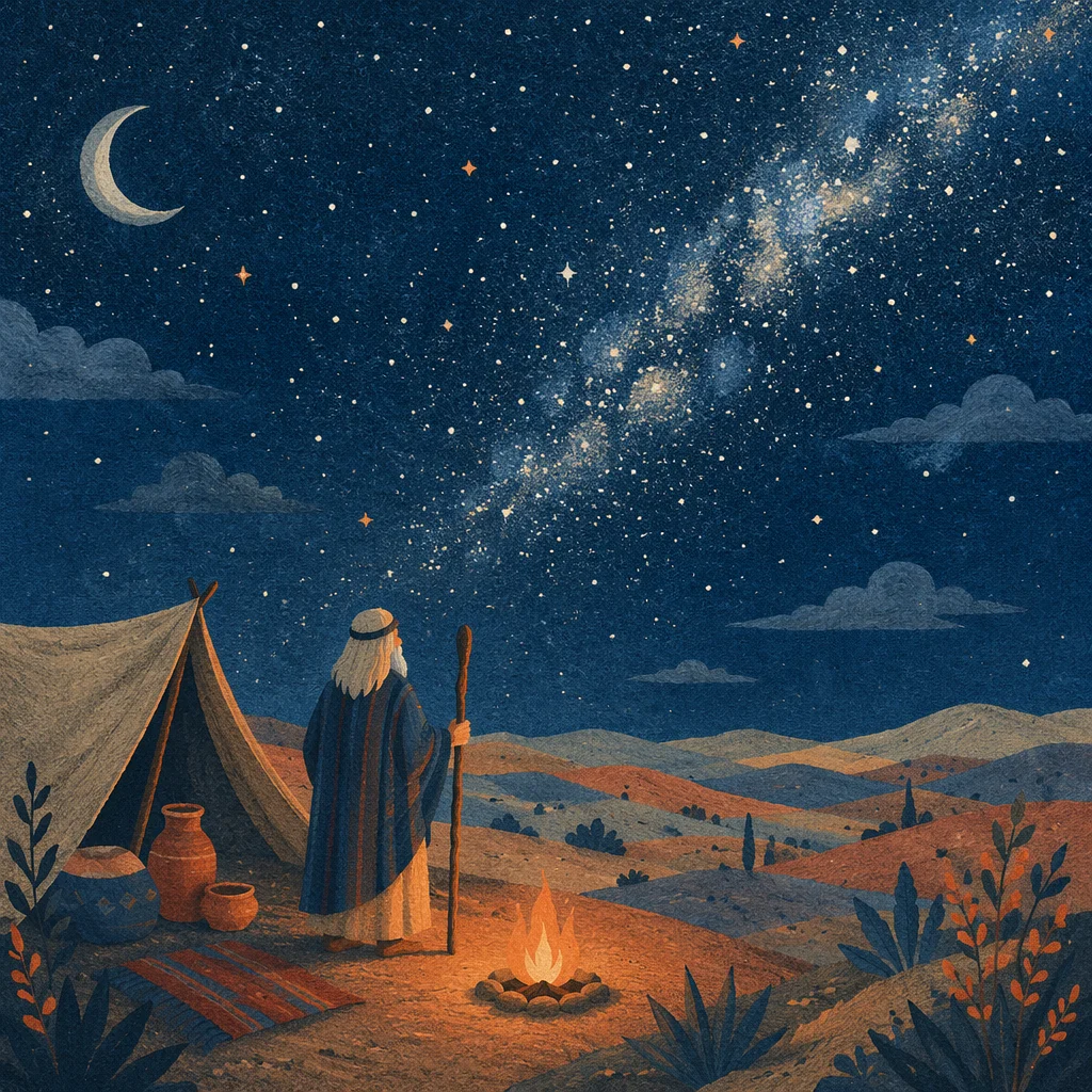 Abraham Beneath the Promised Starry Sky