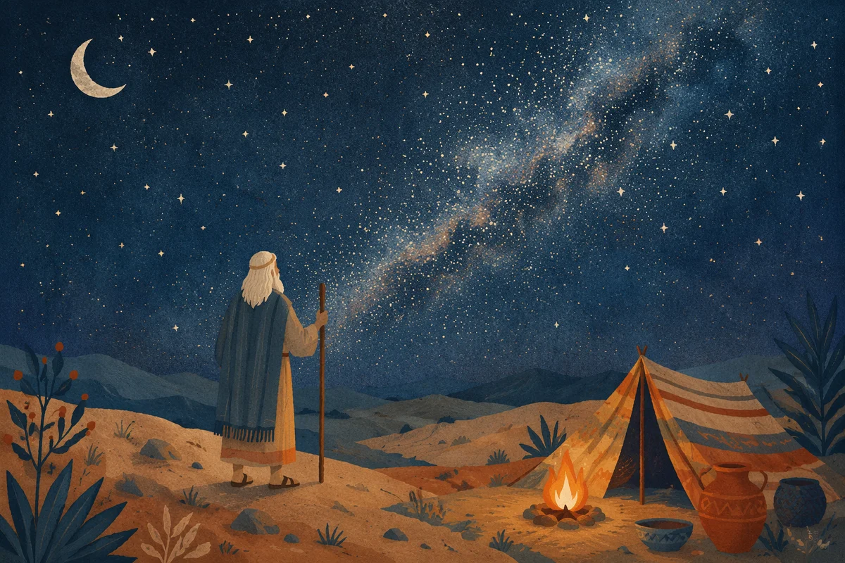 Abraham Under the Starry Promise Sky