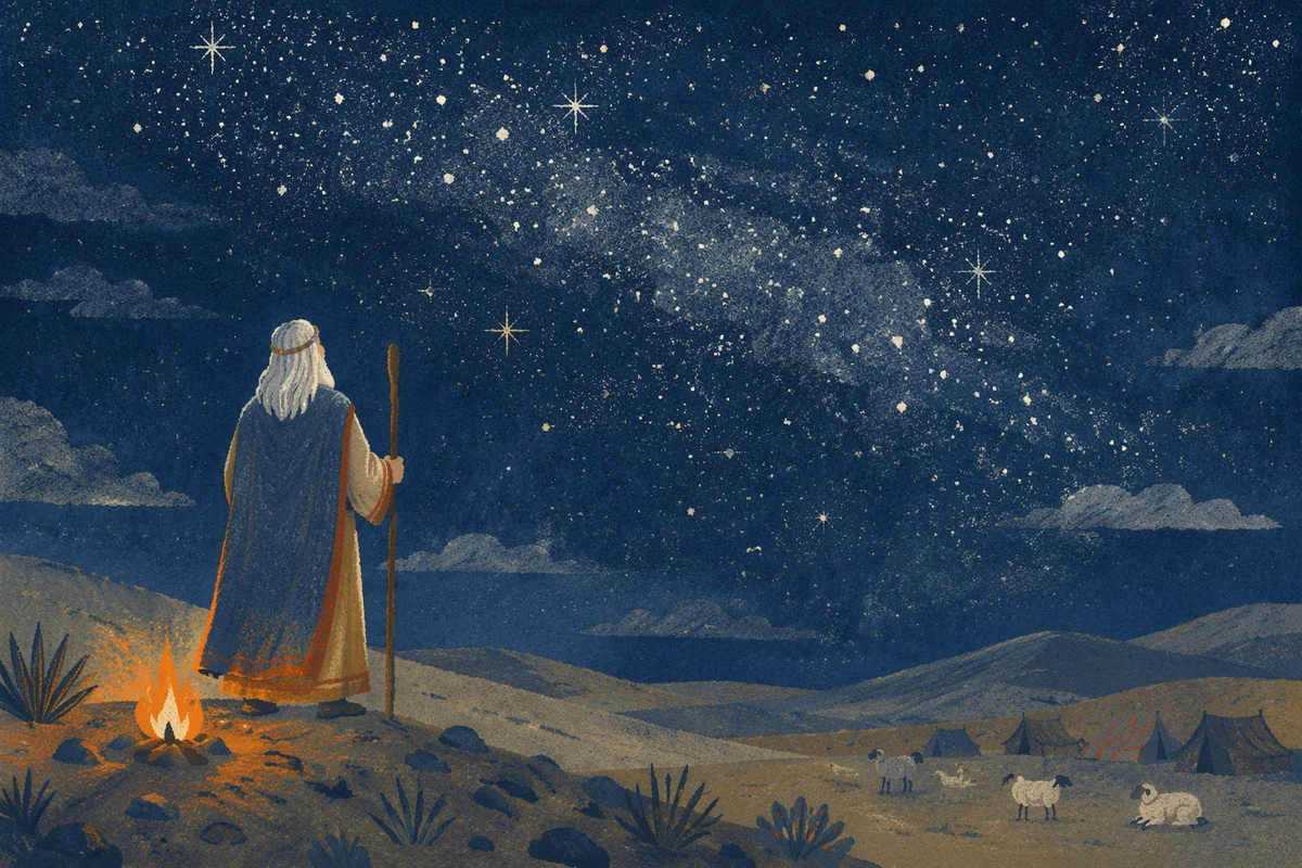 Abraham Beneath the Promised Stars
