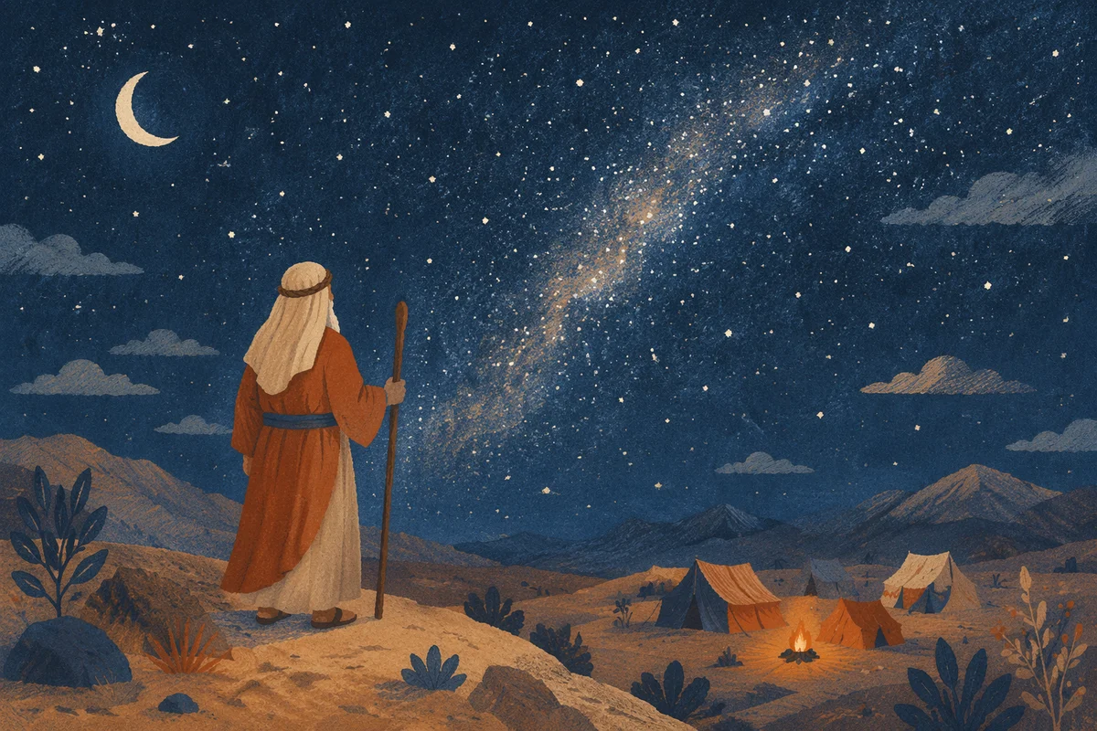 Abraham Under Stars of God’s Promise