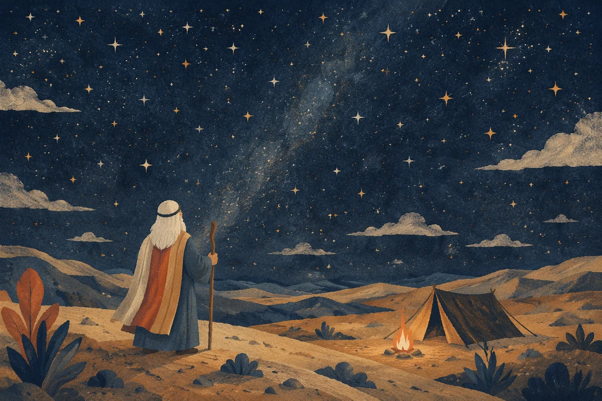 Abraham Beneath Countless Stars of Promise